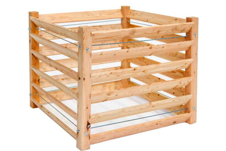 Holz Kompostbehälter